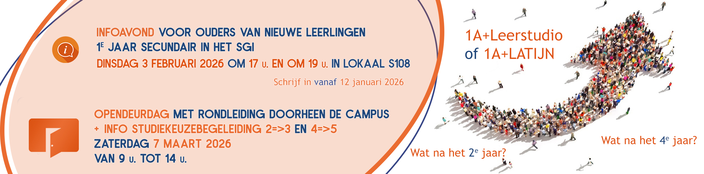 infoavond en opendeurdag
